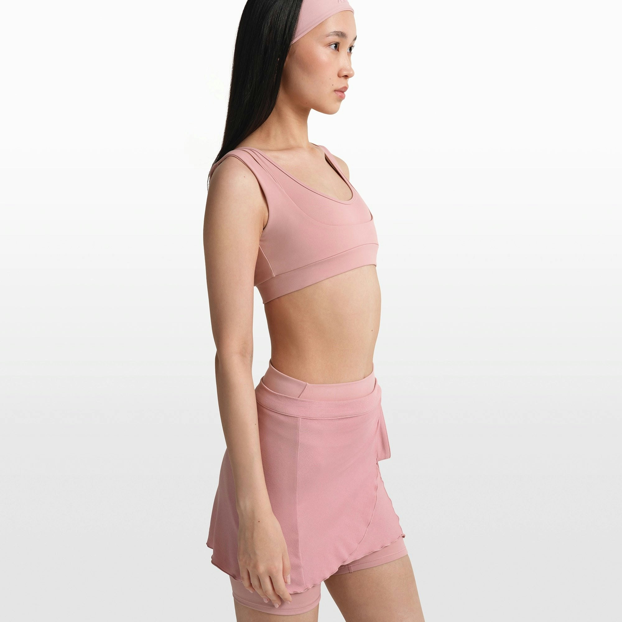 Double Strap Scoop Bra - 4