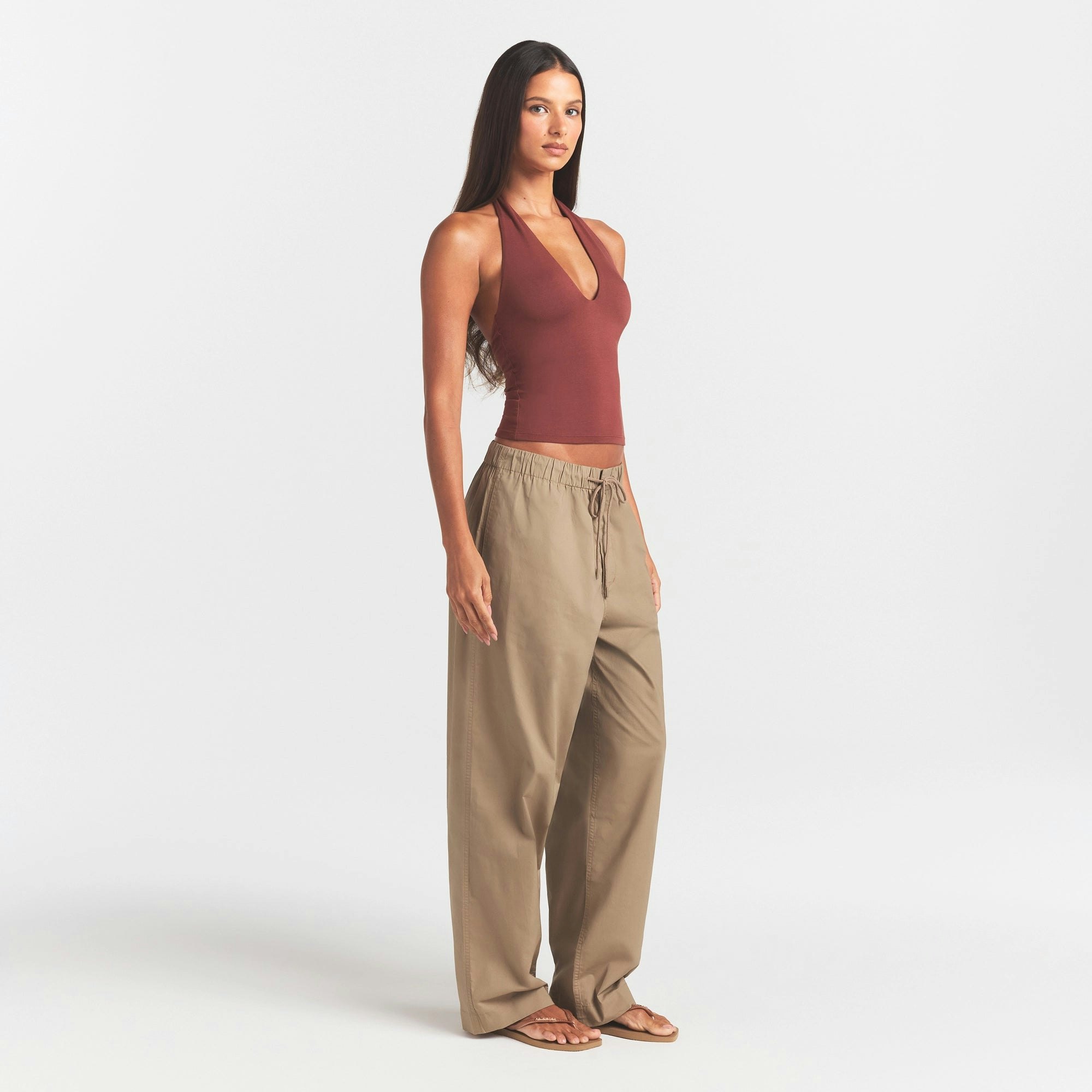 Oversized Straight Leg Pant - 3