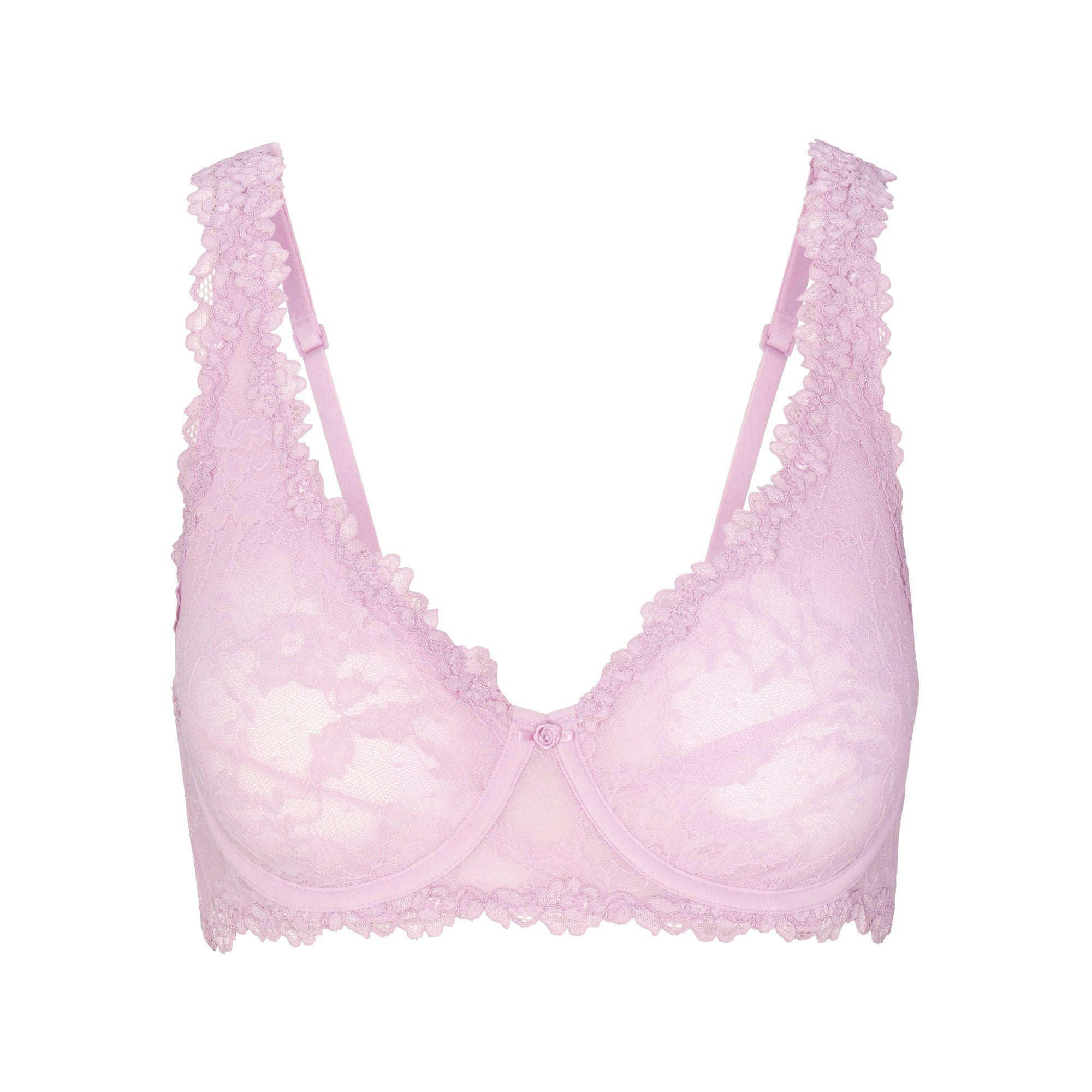 Unlined Full Coverage Bra - 5