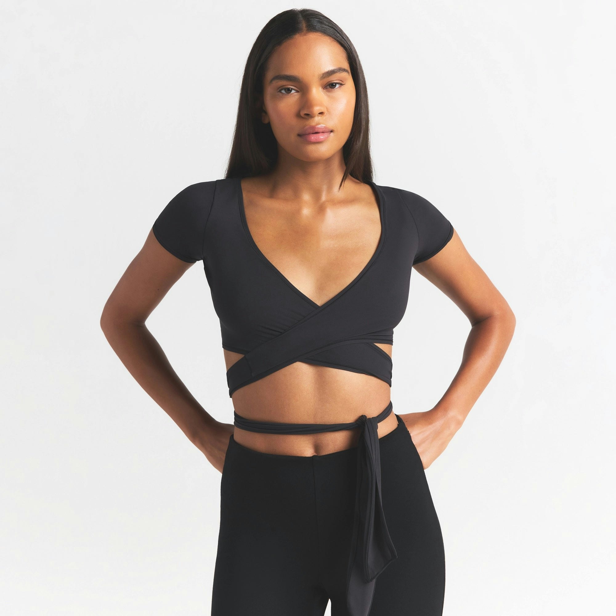 Wrap Super Cropped T-Shirt