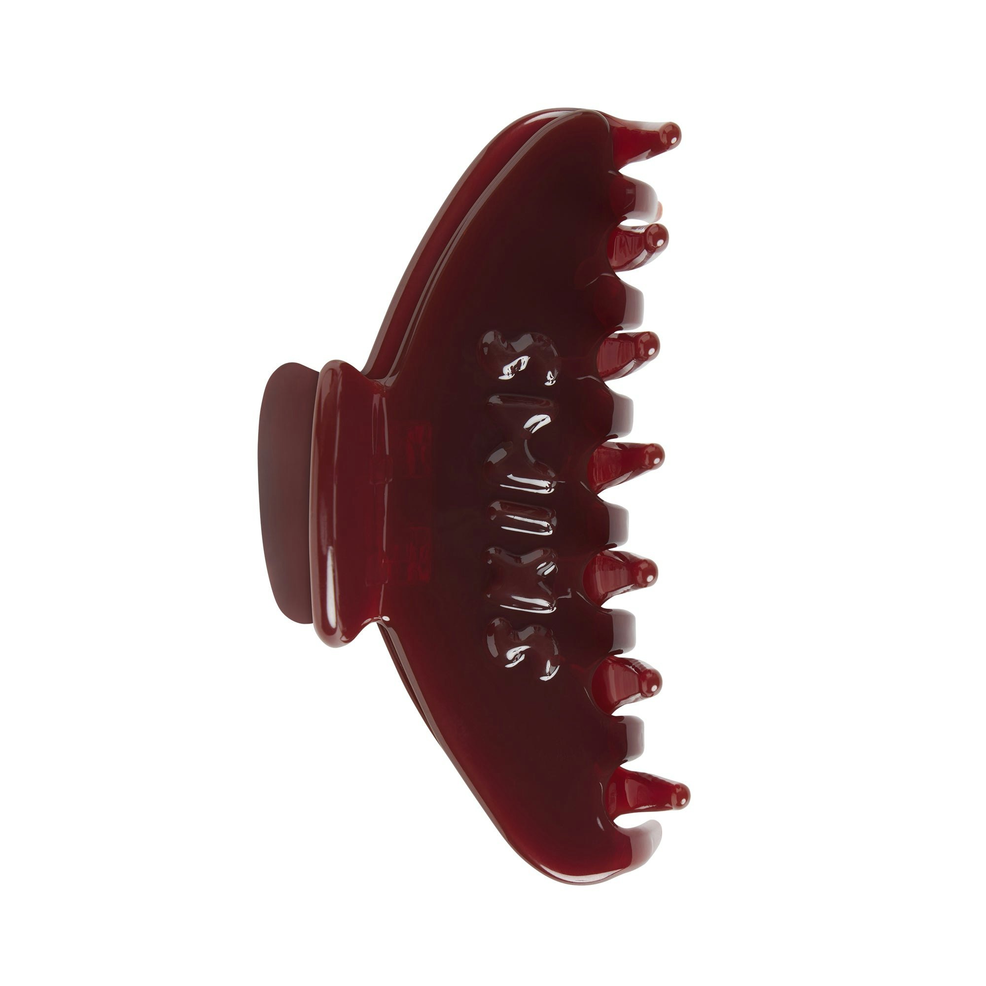 Embossed Logo Claw Clip
