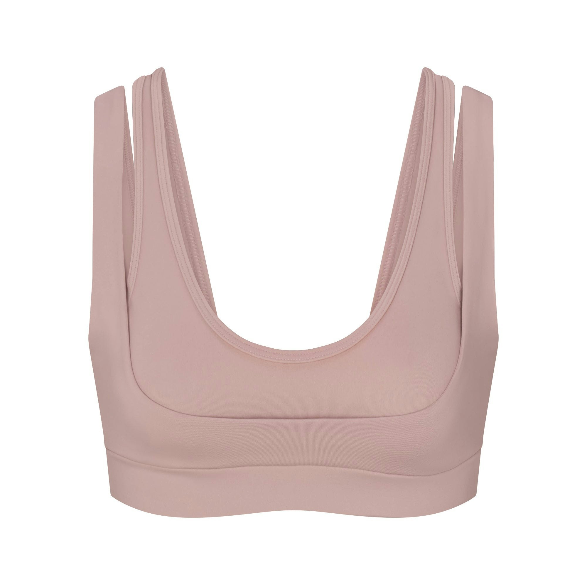 Double Strap Scoop Bra - 8