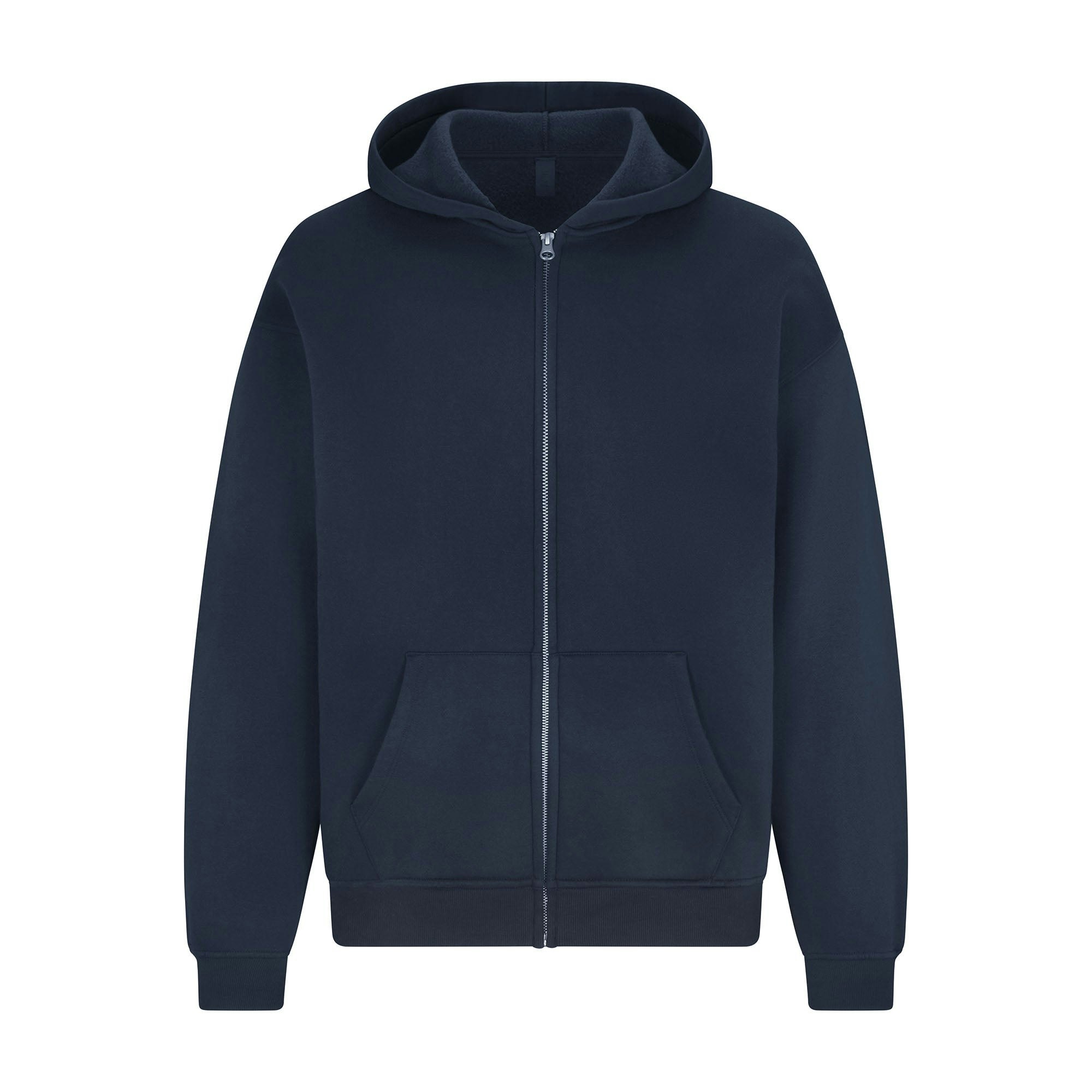 Mens Relaxed Zip up Hoodie - 6