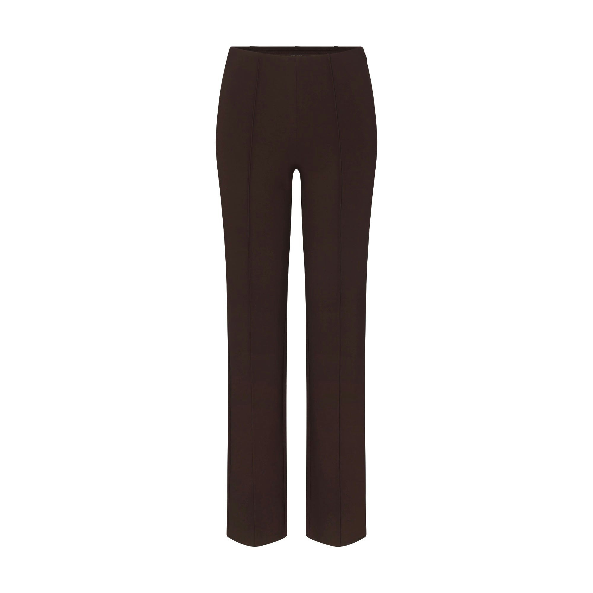 High-Waisted Pintuck Straight Pant - 6