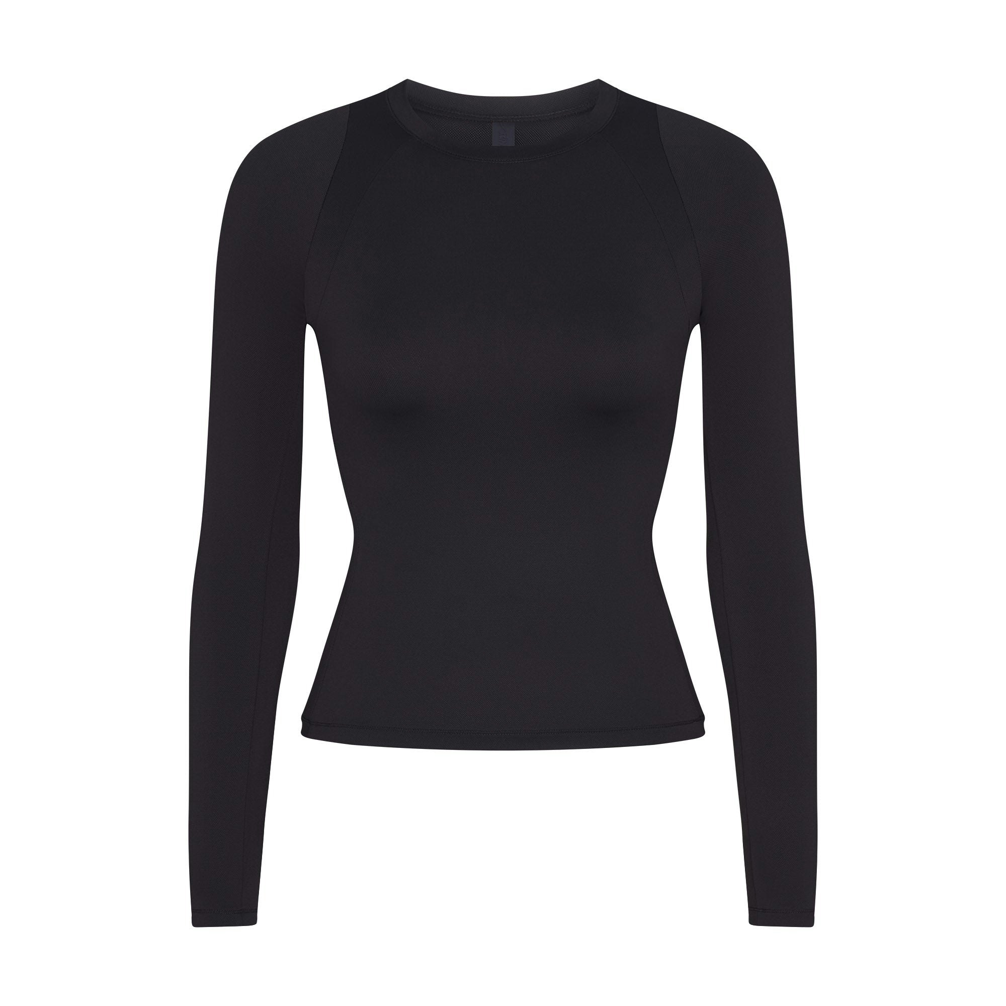 Long Sleeve Crew Neck Top - 7