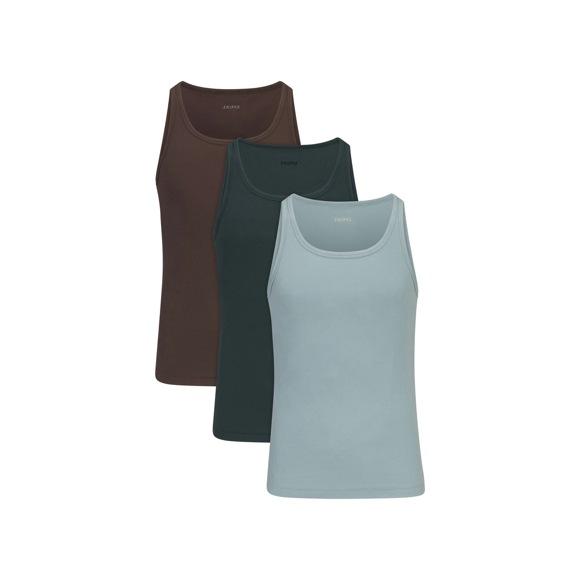 Mens Rib Tank 3-Pack - 7