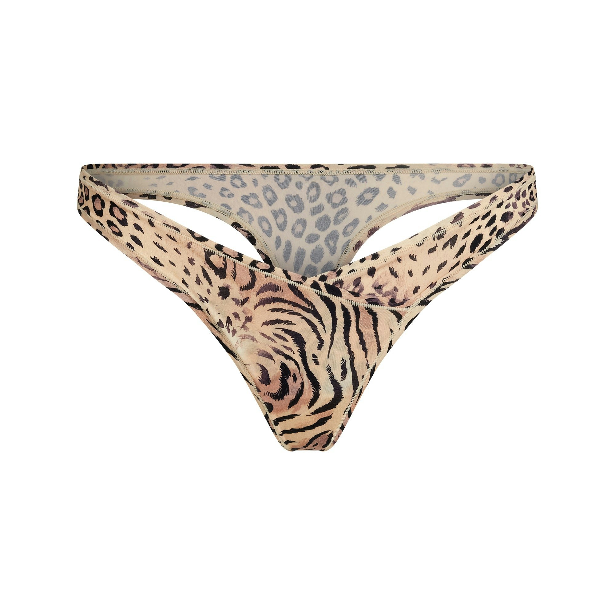 Wrap Dipped Thong - 4