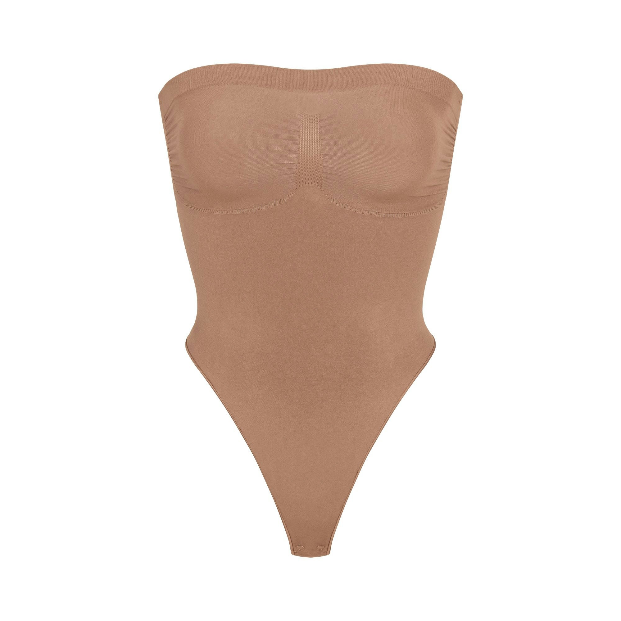 Strapless Thong Bodysuit - 6