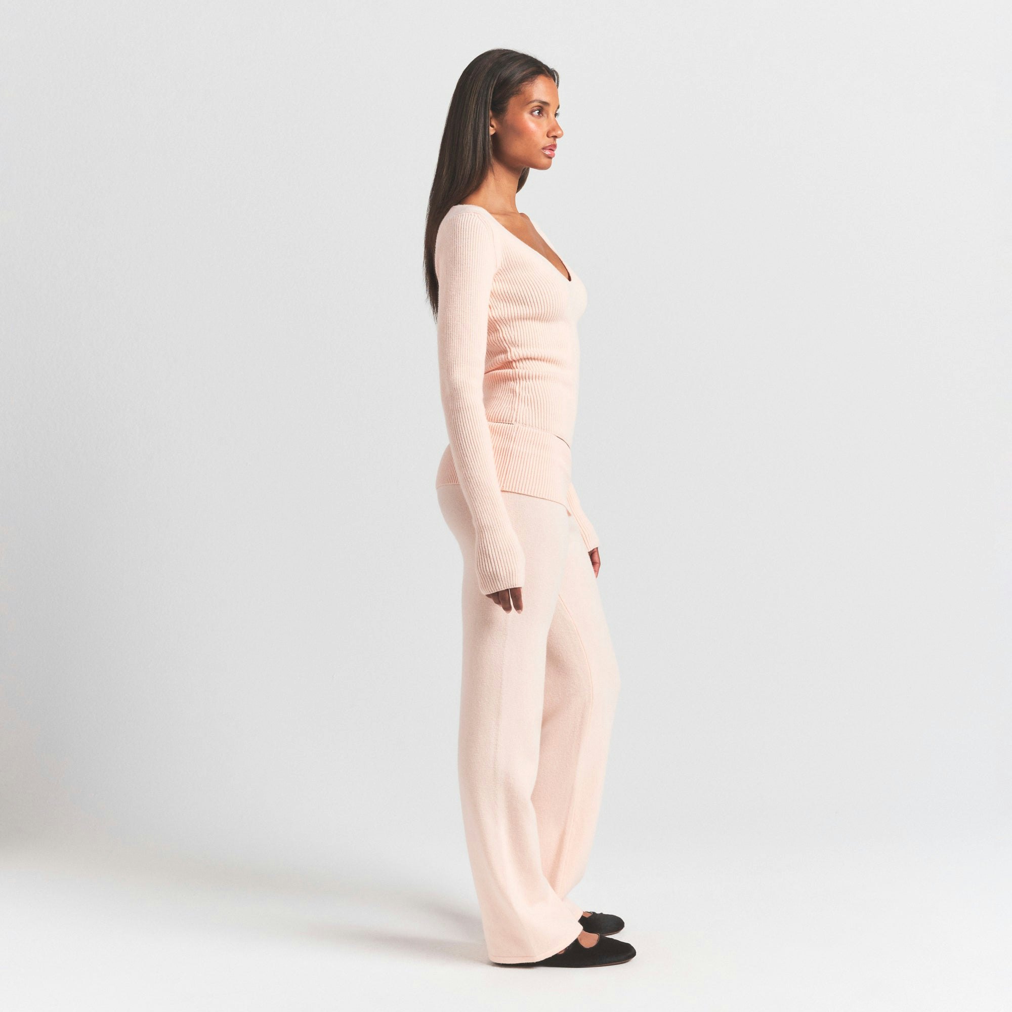 Ribbed Long Sleeve Top