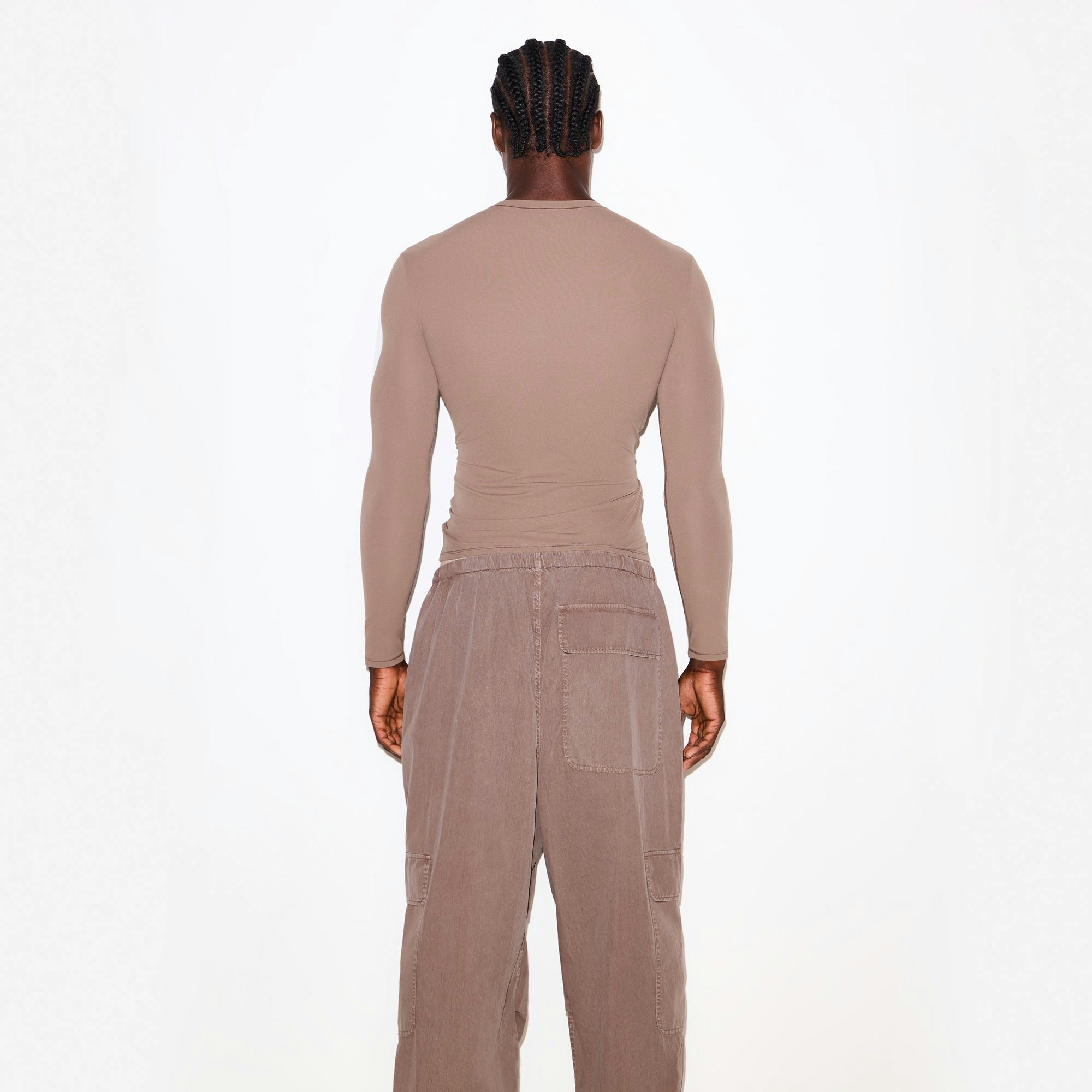 Mens Slim Long Sleeve T-Shirt - 8