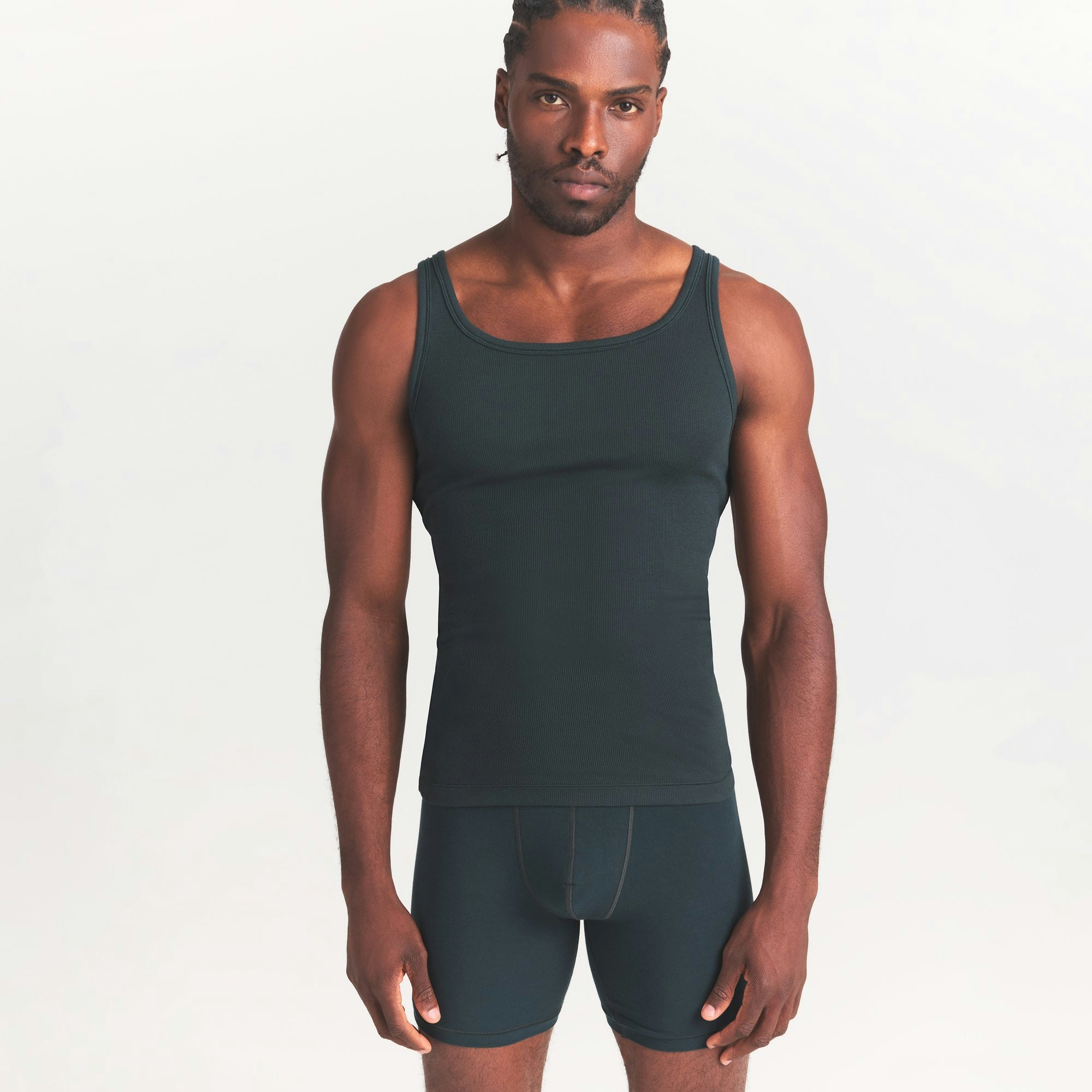 Mens Rib Tank 3-Pack - 3